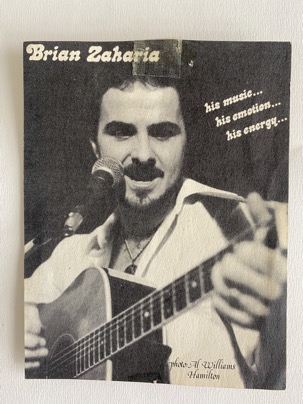 Original Brian Zaharia poster