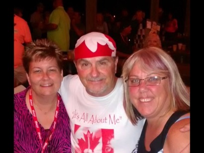 J. Brian at Summerfest with Jill and Fave