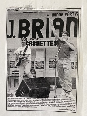 J. Brian at Okanagan College