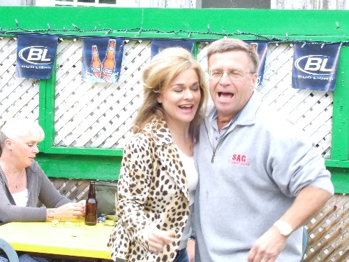 J. Brian at Rum Jungle with Rick Reininger